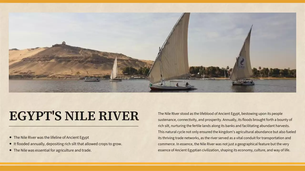 Beige Traditional Egypt Course Presentation