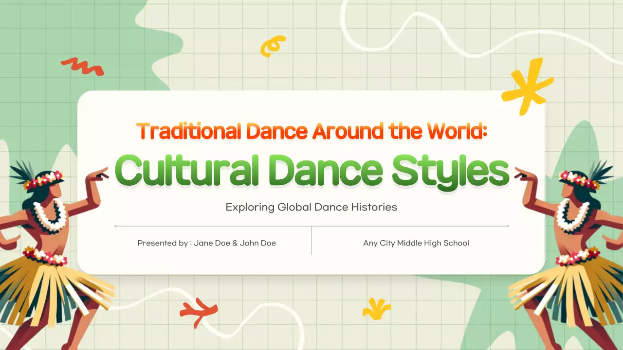 Green Cultural Dance Presentation