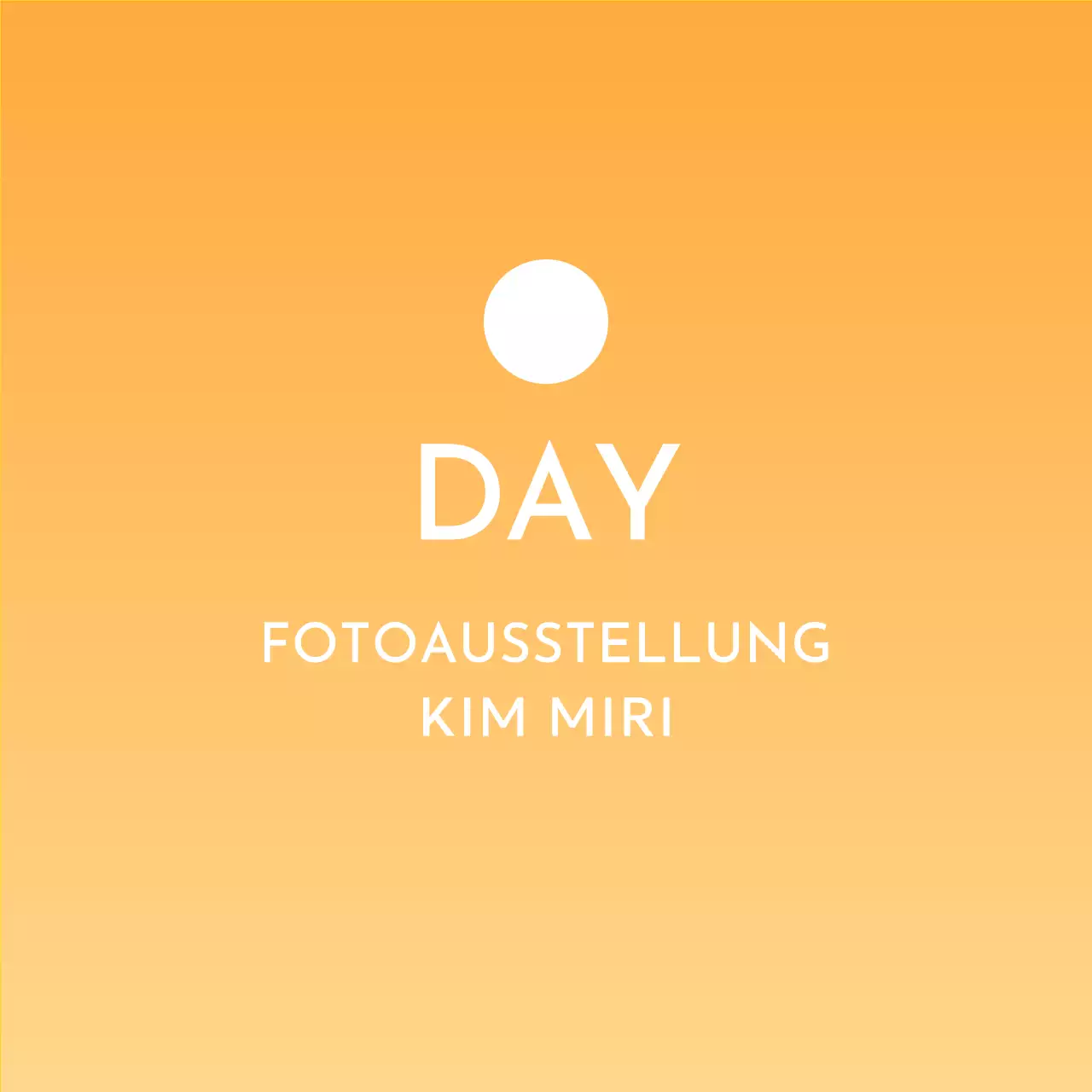 Sauberes Design mit fließenden Farbverläufen von Sonne und Mond