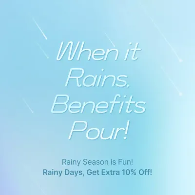 Blue Minimal Promotion Advertisement Social Media Post