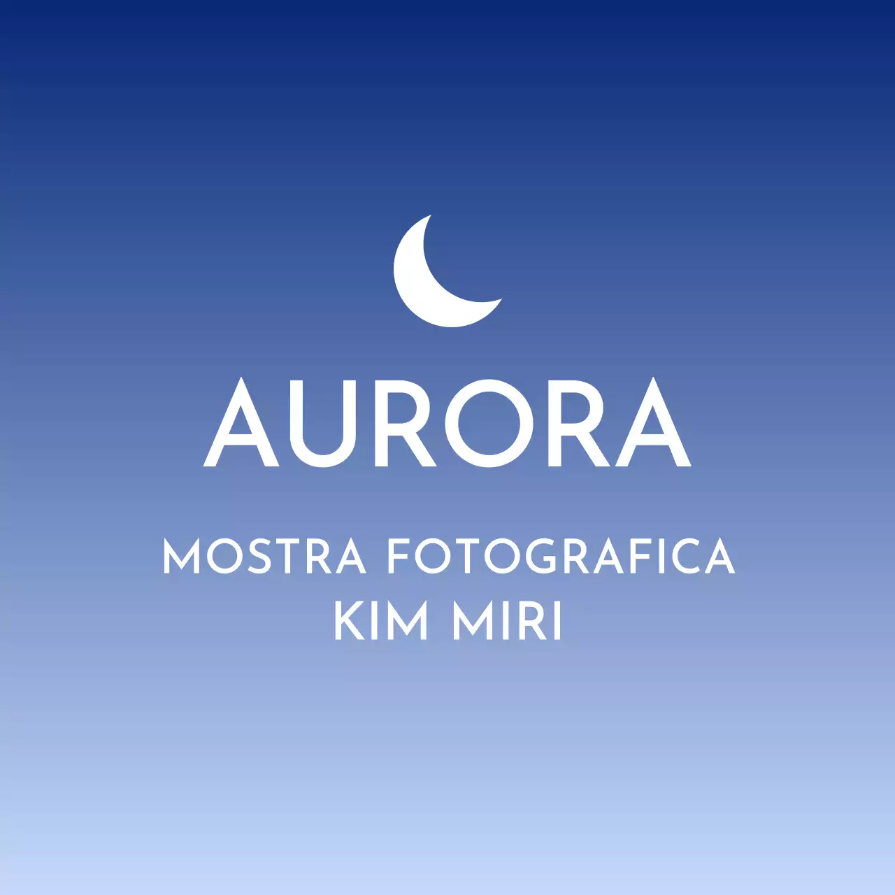 Design pulito con gradienti fluttuanti di sole e luna