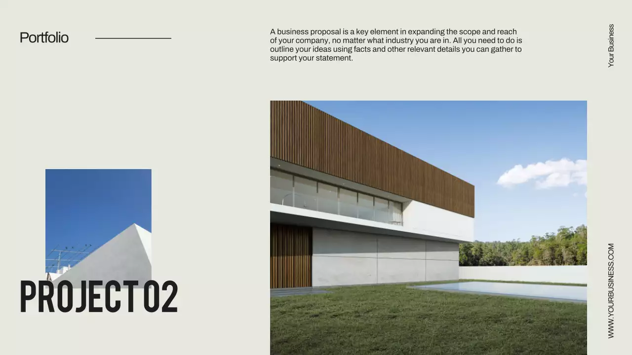 Black Minimal Business Proposal Document Presentation