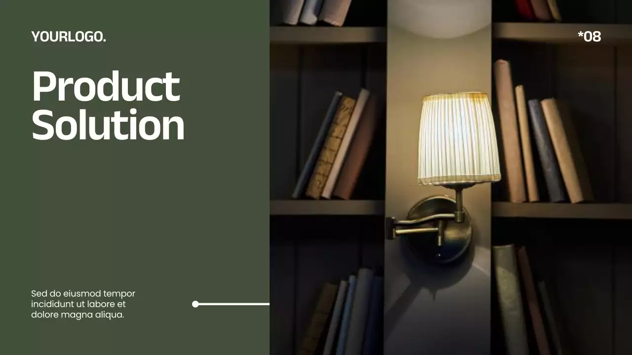 Presentasi Produk Modern Hijau