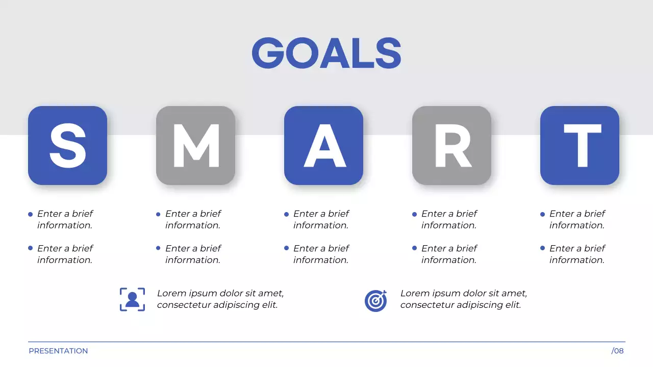 Blue Professional Marketing Presentation