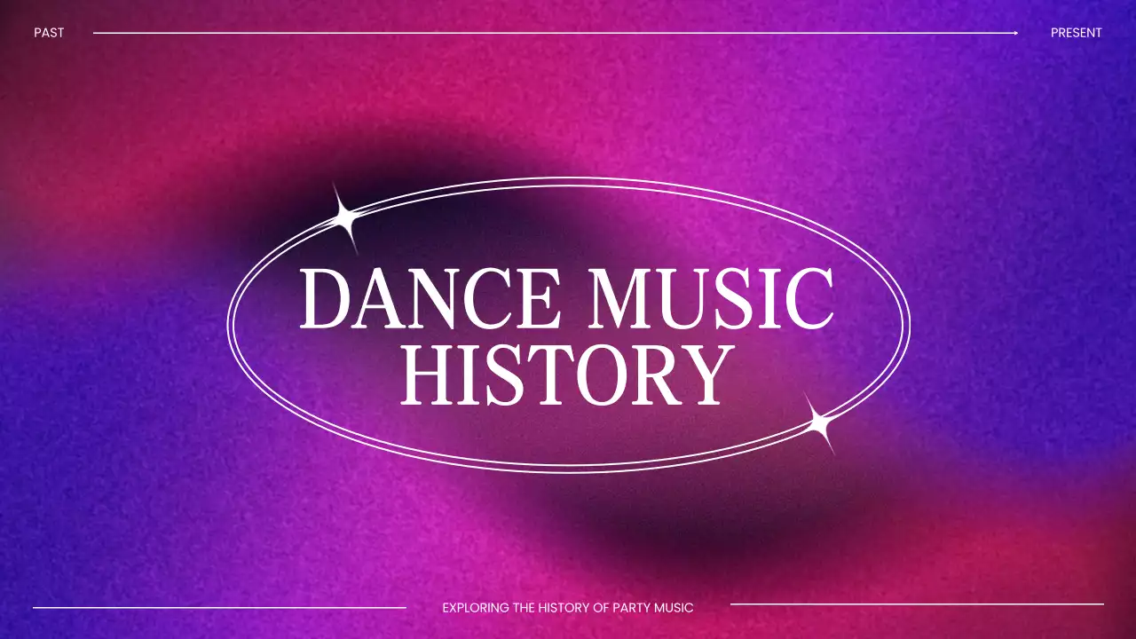 Purple Elegant Dance Music Guide Presentation