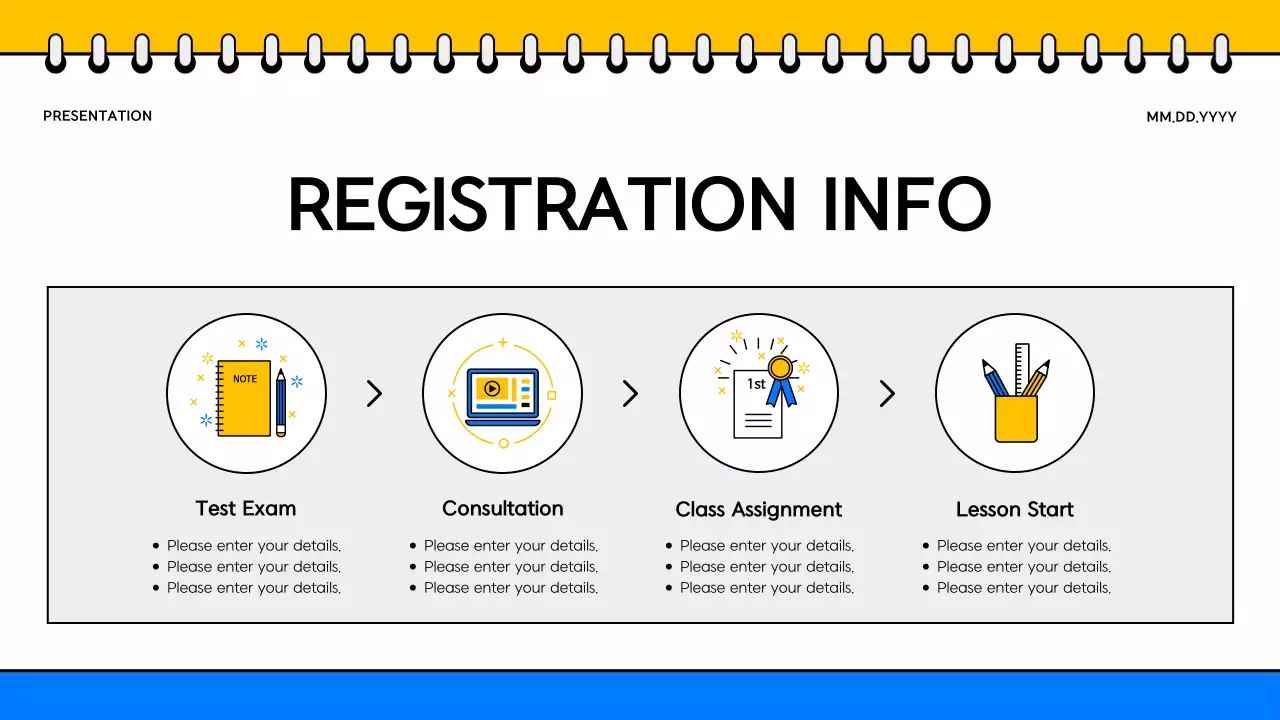 Yellow Simple Academy Presentation