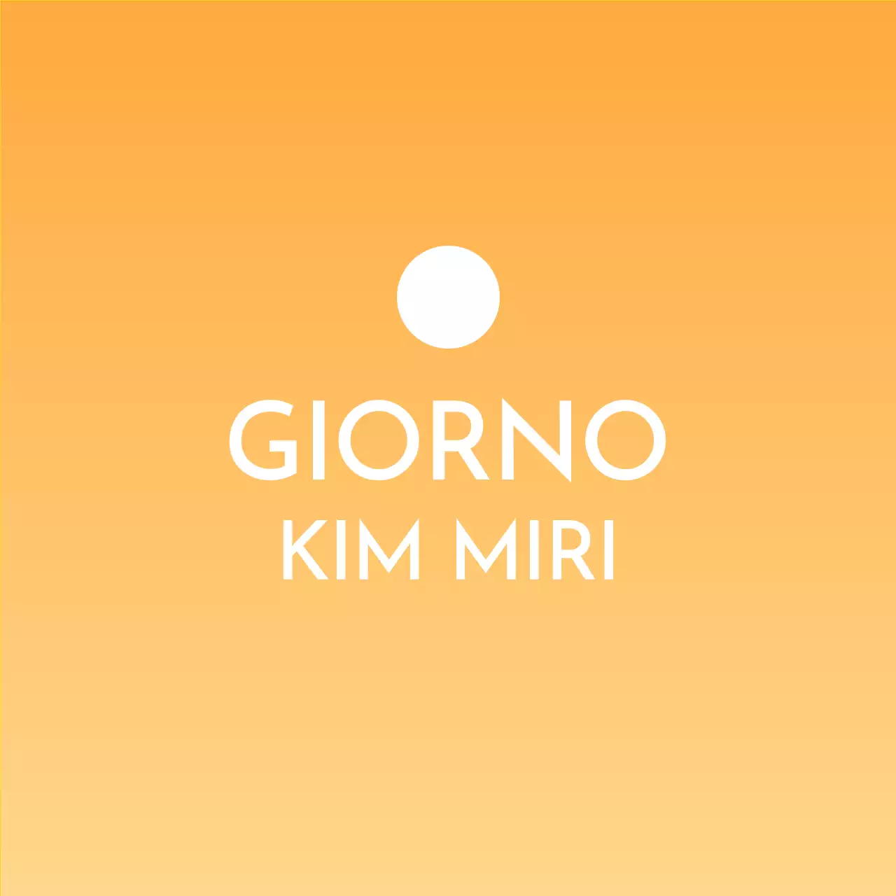 Design pulito con gradienti fluttuanti di sole e luna