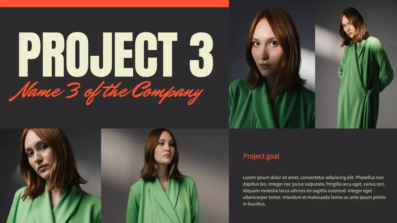 Black Modern Portfolio Resume Presentation