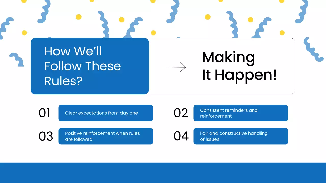 Apresentação do Guia de Sala de Aula Simples Azul