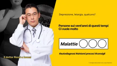 Giallo e nero, semplici informazioni del medico sulle malattie