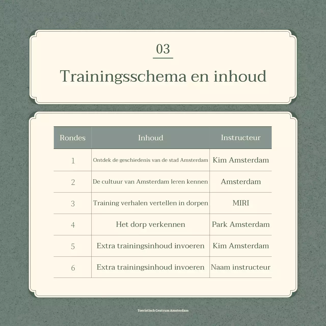 Wervingsgids voor de opleiding tot traditioneel cultureel tolk in groen en beige