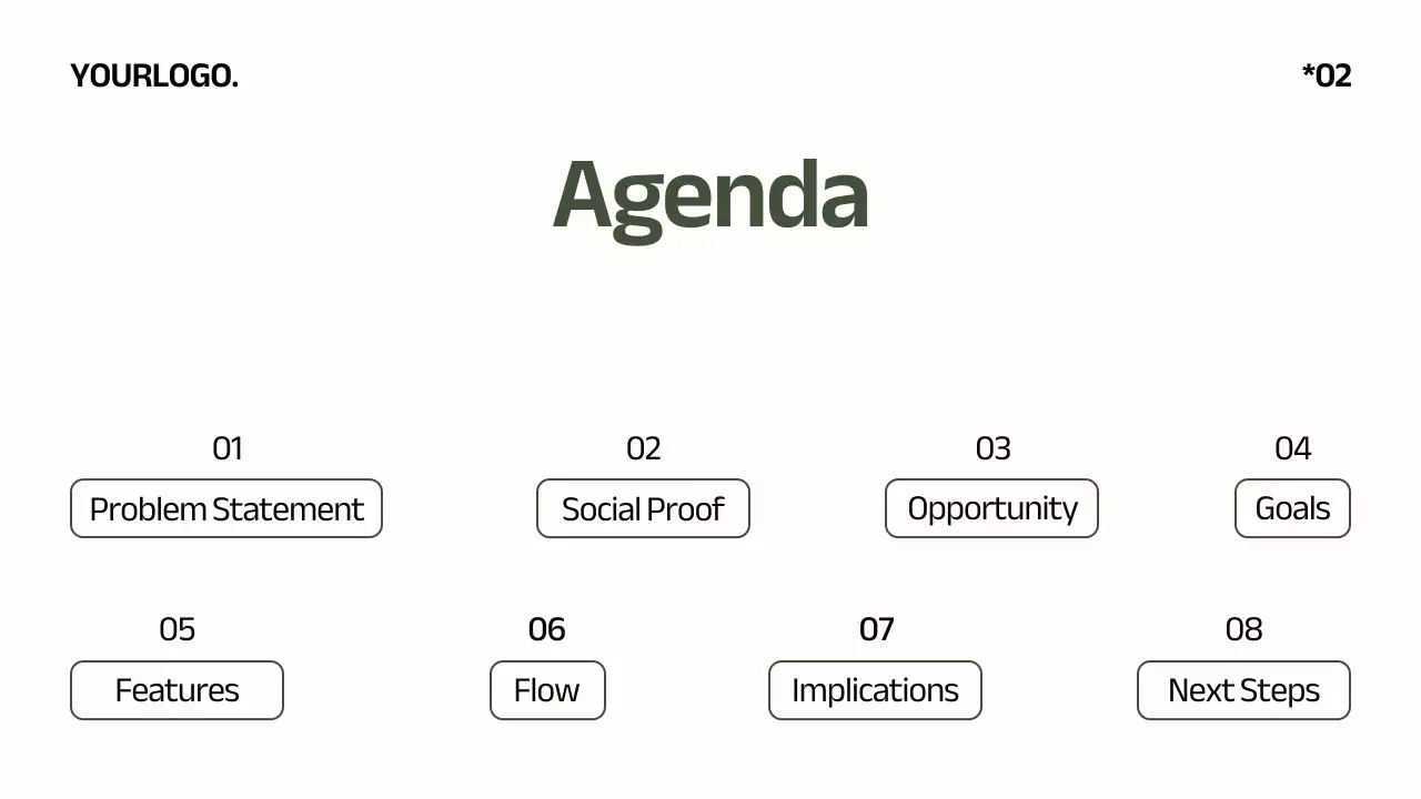 Presentasi Produk Modern Hijau