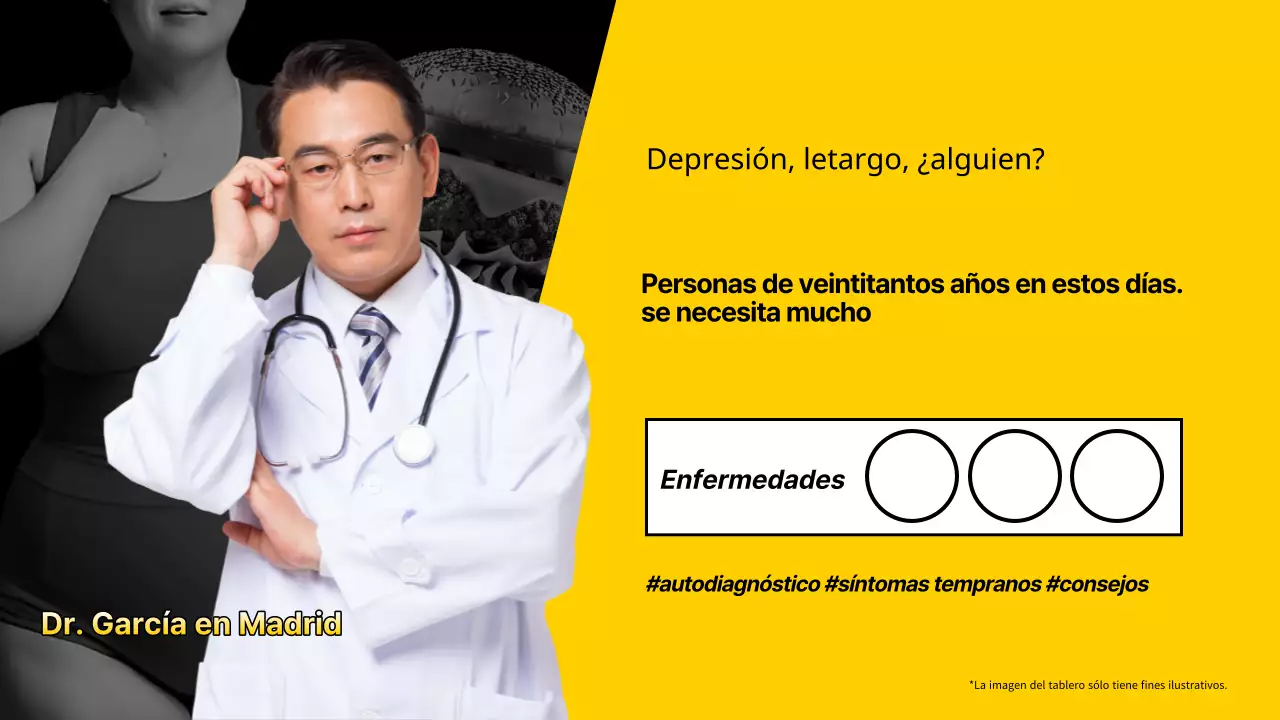 Amarillo y negro, información médica sencilla sobre enfermedades