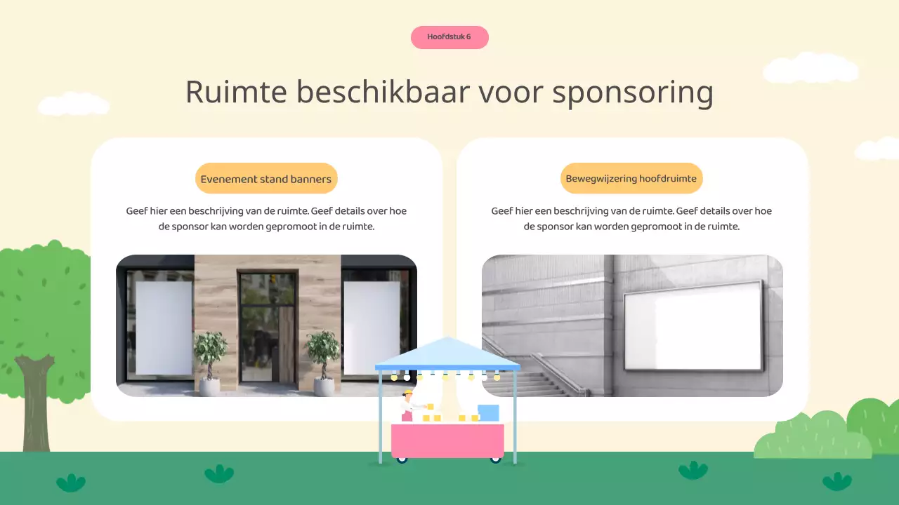 Groen en Roze Festival van de Hoop Sponsoring Voorstel