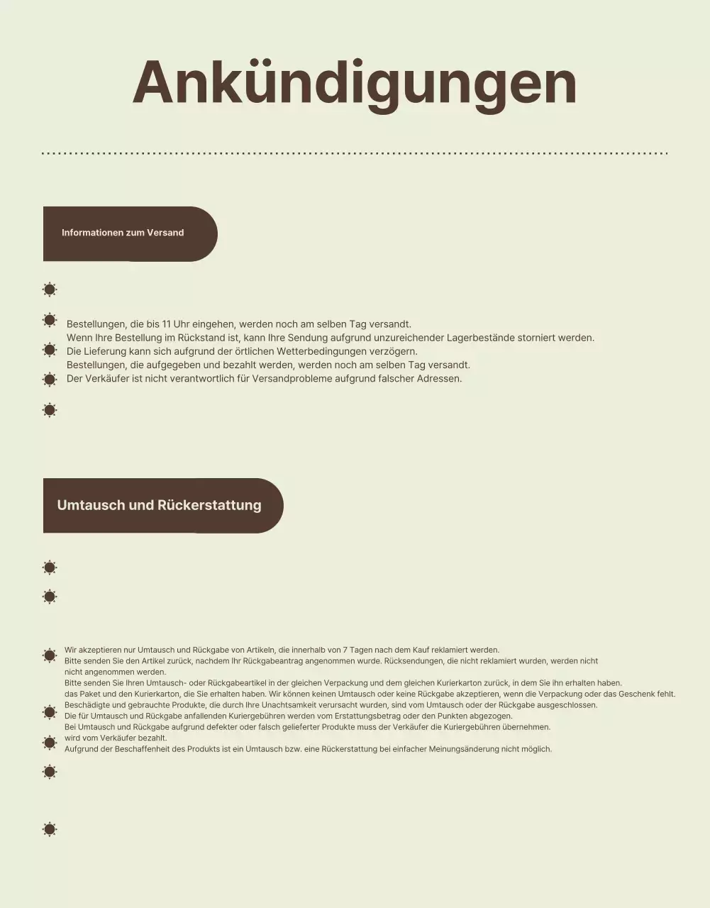 Unsere Übersicht über einfache Sommeraktionen