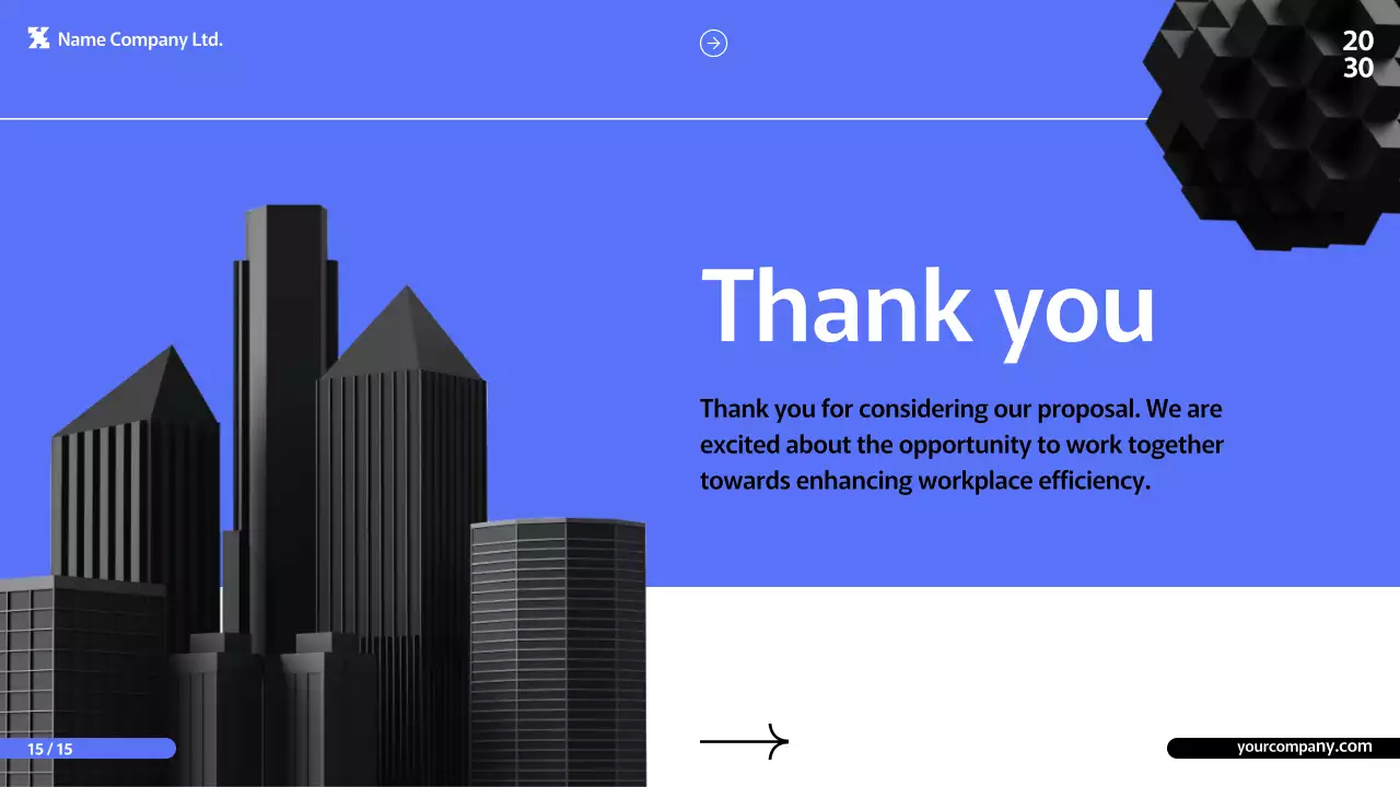 Black Modern Business Proposal Pitch Presentation