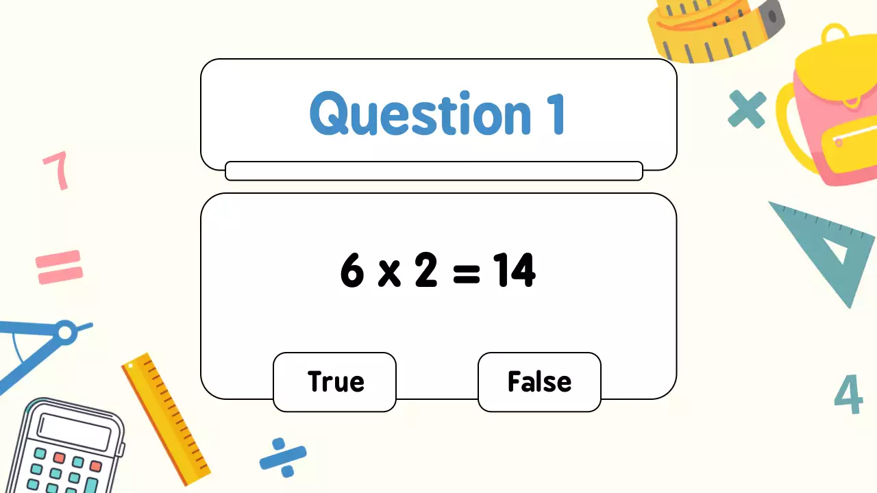 Yellow Simple Math Guide Presentation
