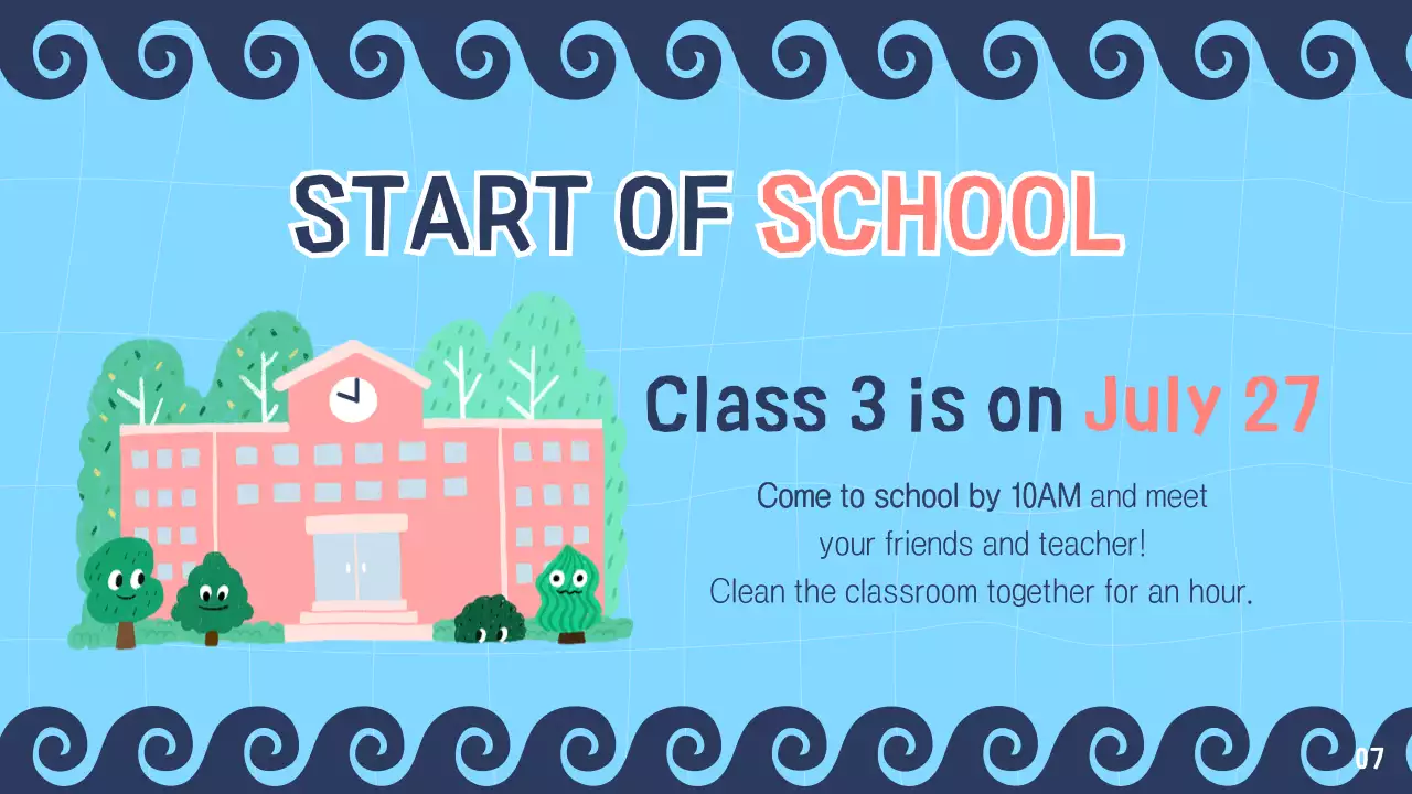 Blue Simple Summer Guide Presentation