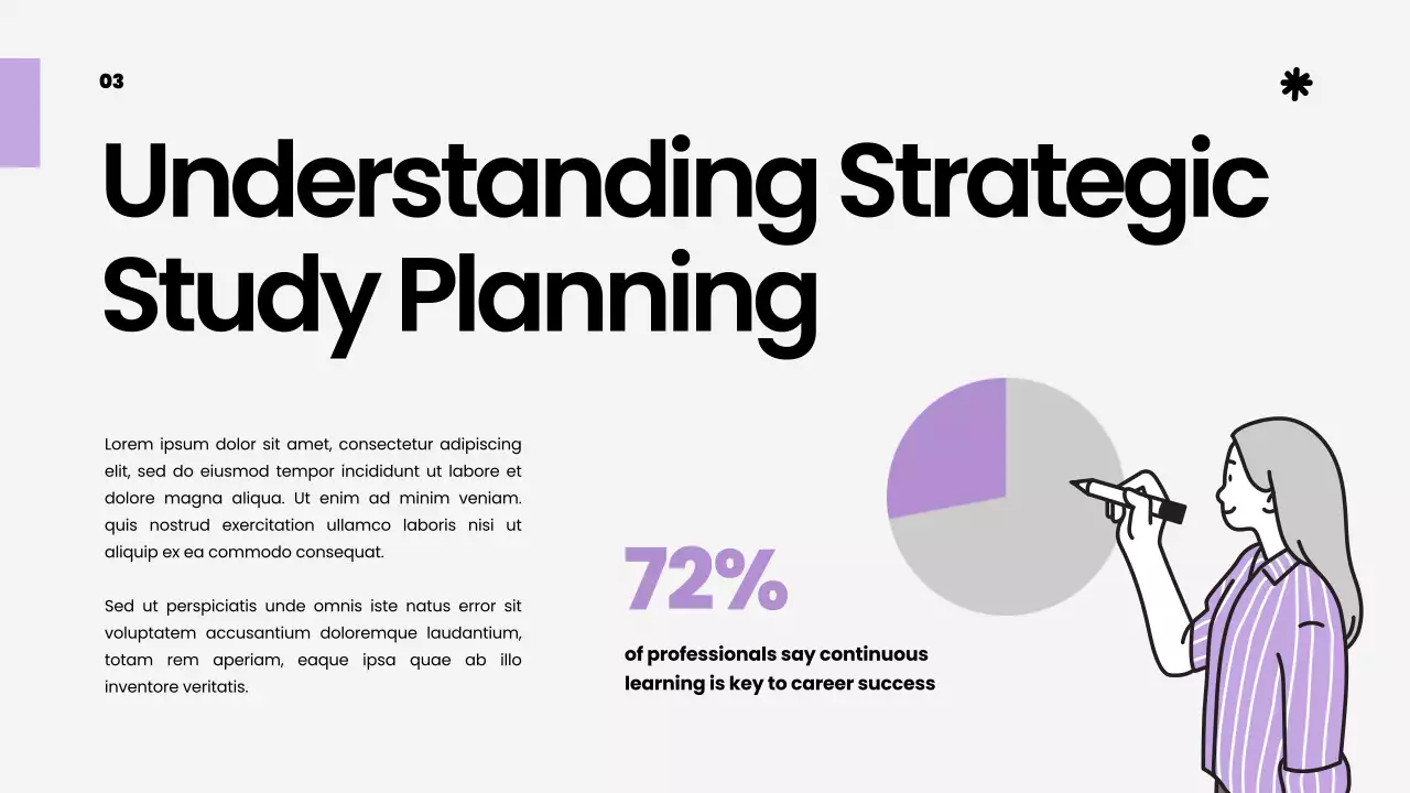 Purple Modern Study Guide Presentation