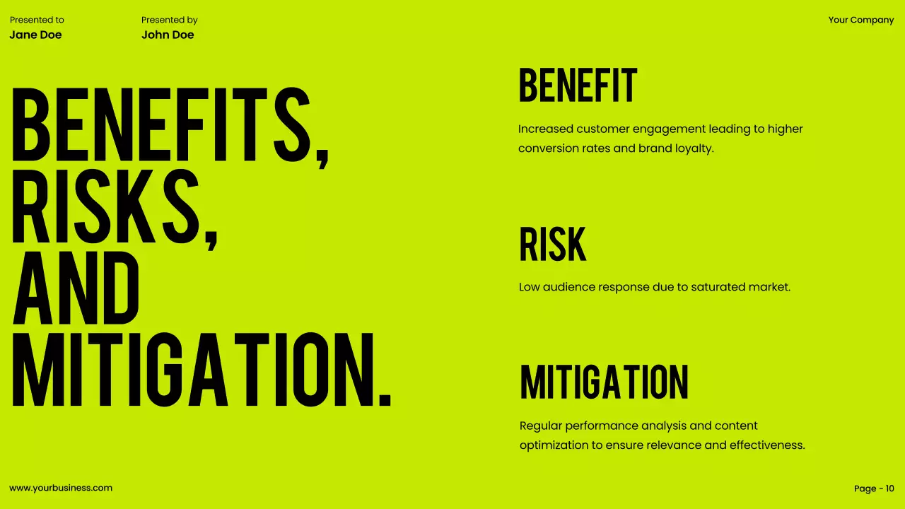 Neon Modern Project Proposal Document Presentation