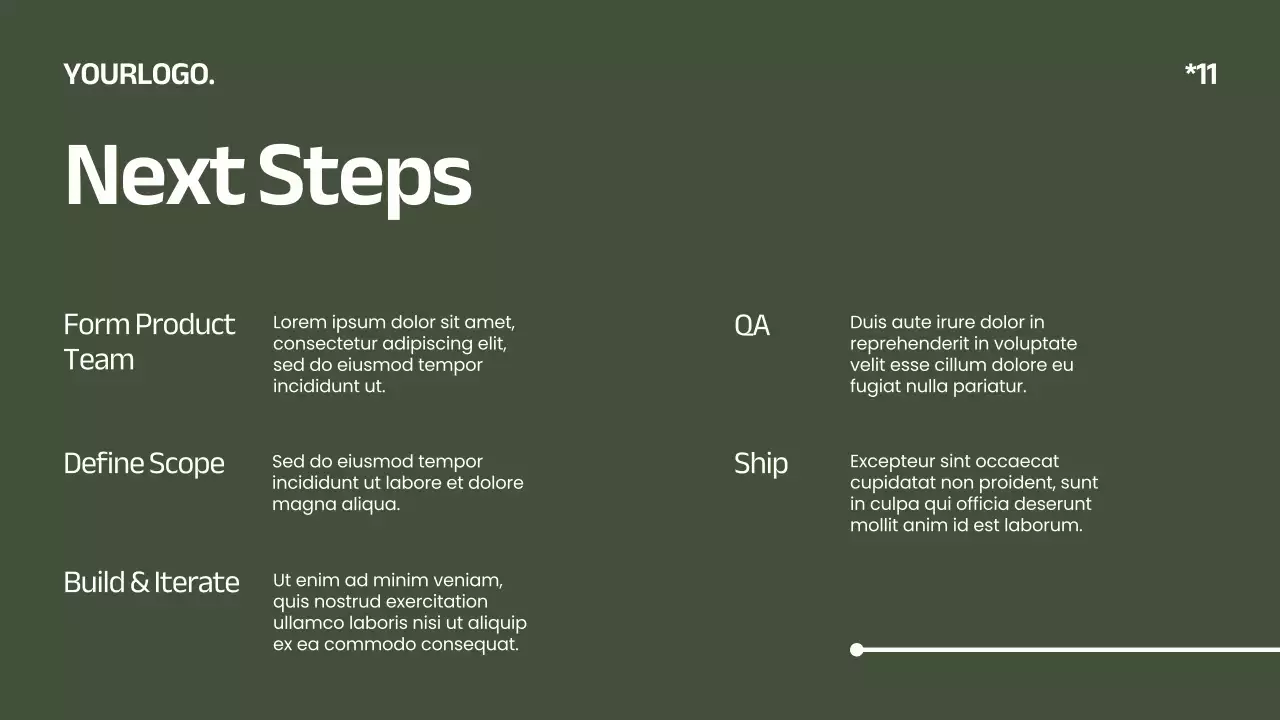 Presentasi Produk Modern Hijau