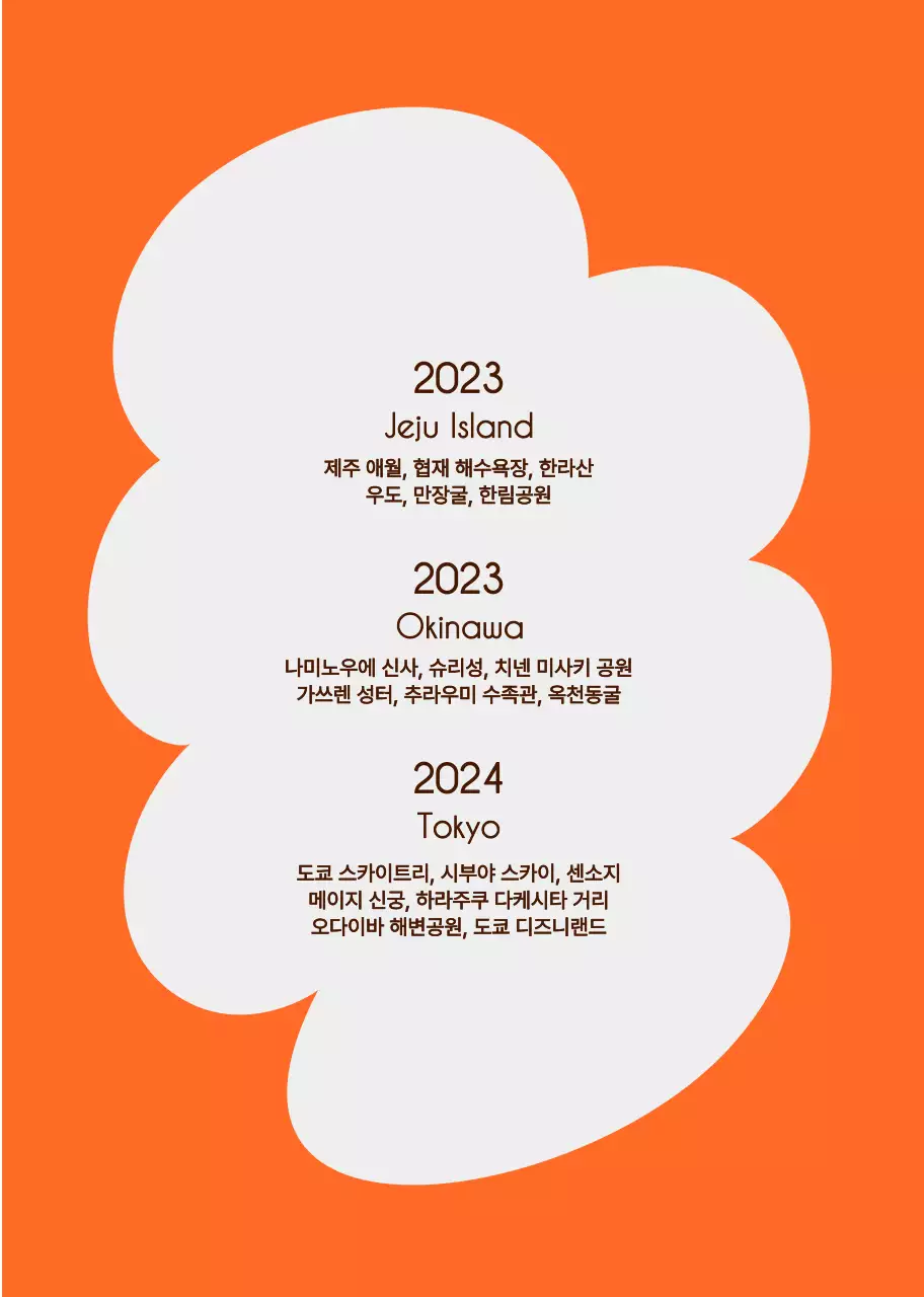 감성적인 분위기의 개인 포토북