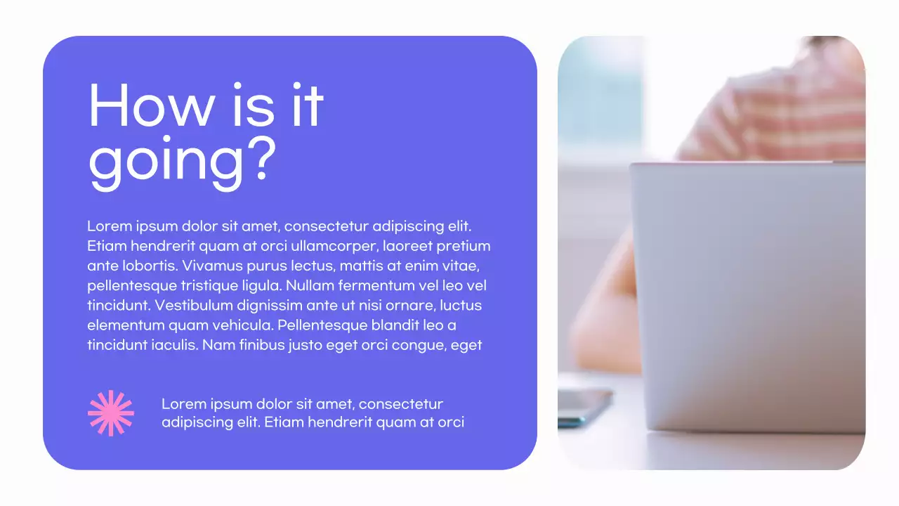 Blue Modern Graphic Course Promotion Presentation