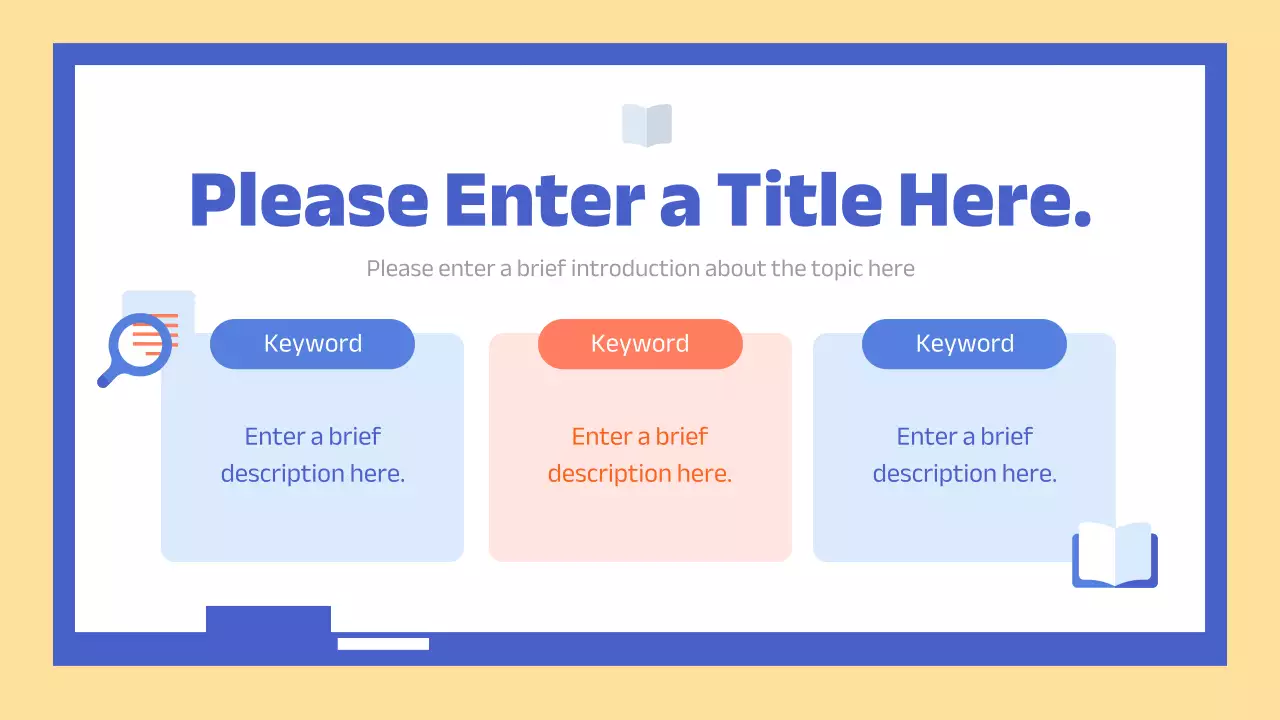 오렌지 심플 사회 연구 프레젠테이션