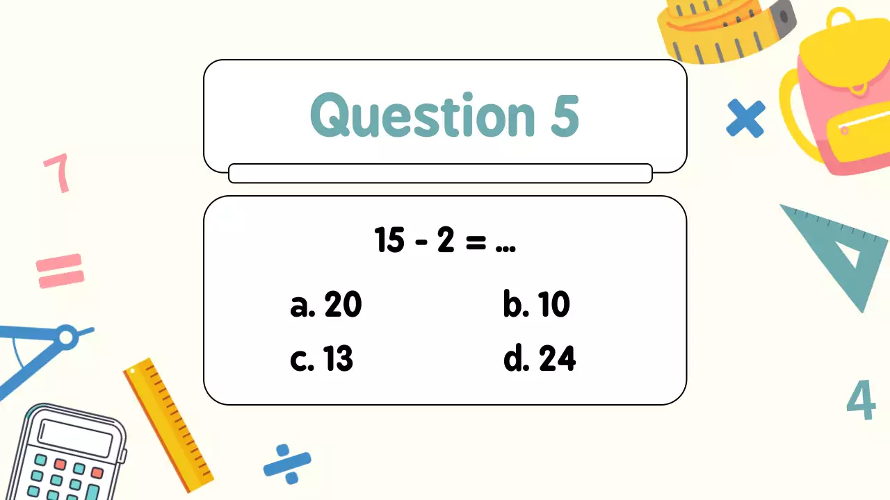 Yellow Simple Math Guide Presentation