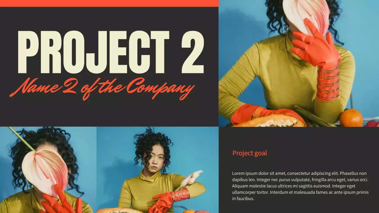 Black Modern Portfolio Resume Presentation