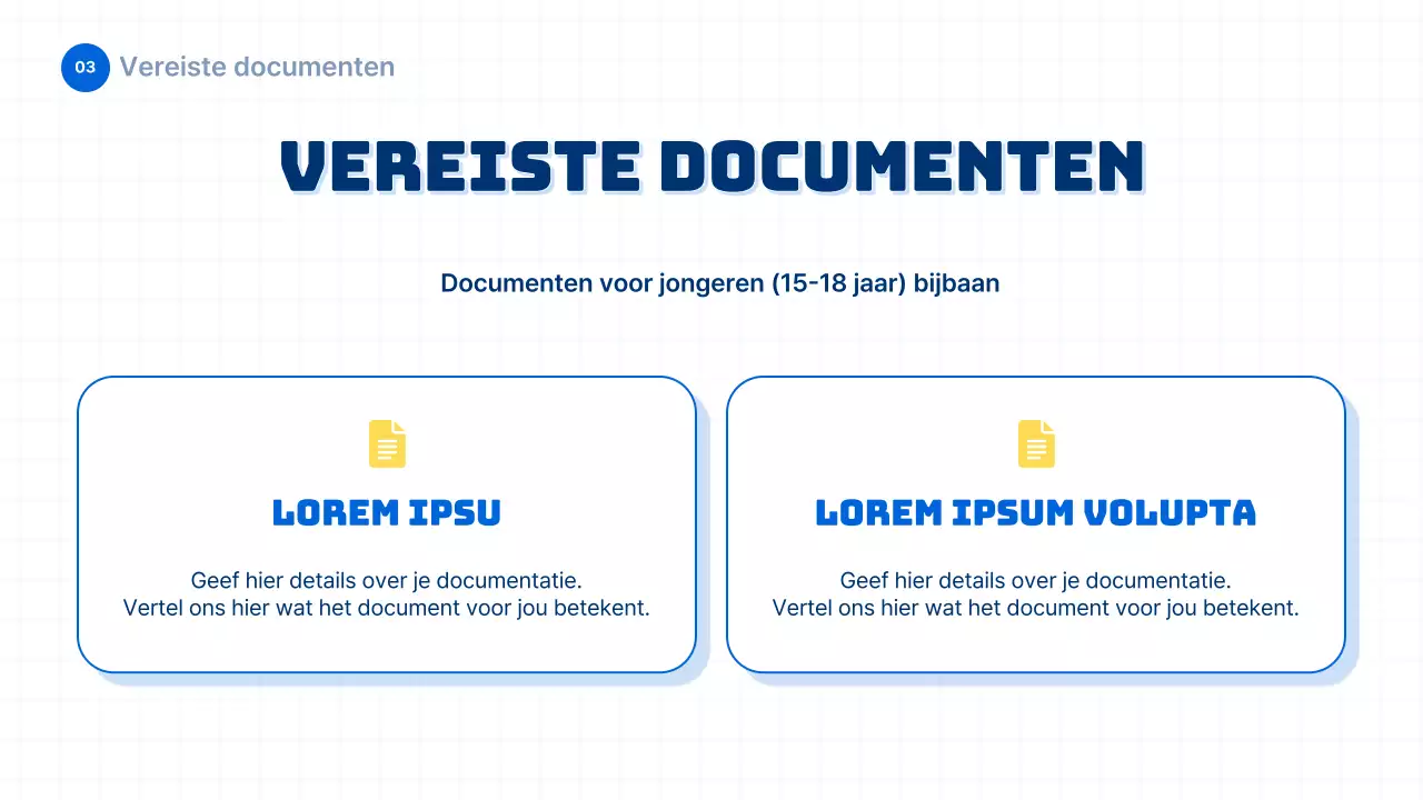 Informatie over arbeidsrecht voor jongeren in blauwe en eenvoudige stijl