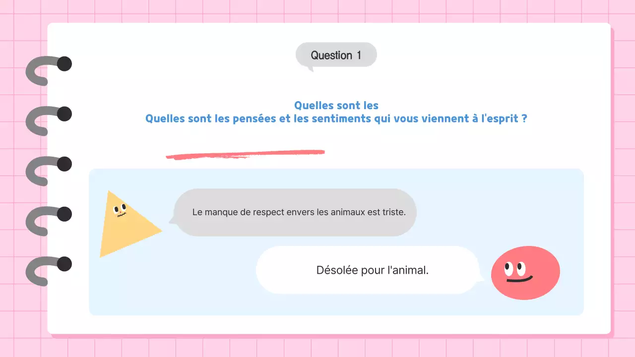 Ressources mignonnes pour l'enseignement des langues à l'école primaire, en bleu et en rose