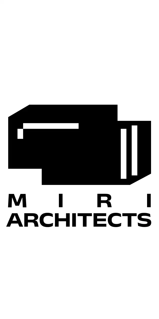 Modern logo voor een architectenbureau