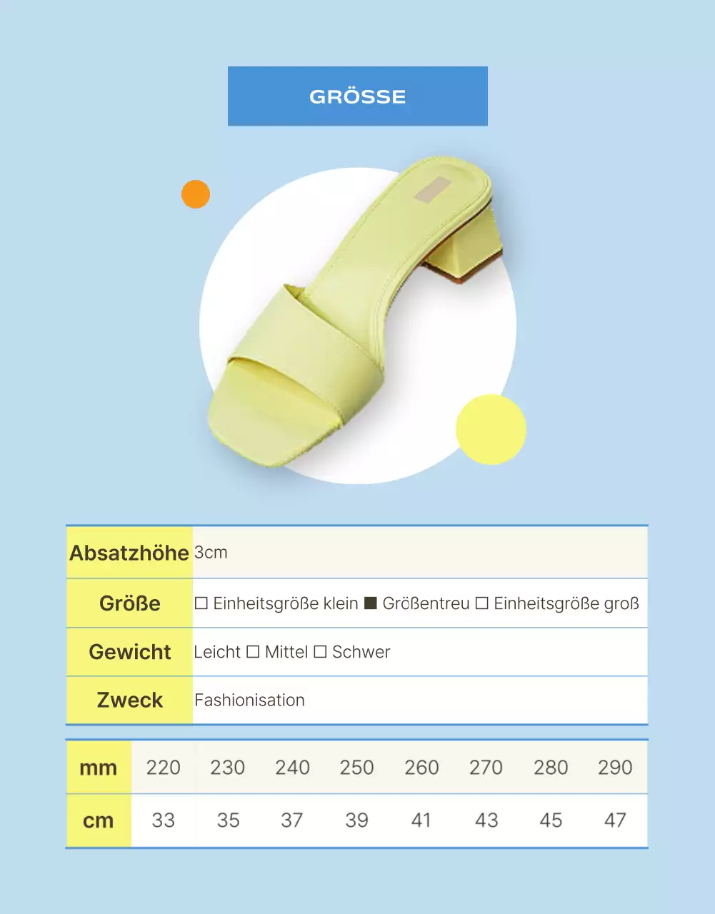Moderne Sommersandalen der Saison in Hellblau und Elfenbein