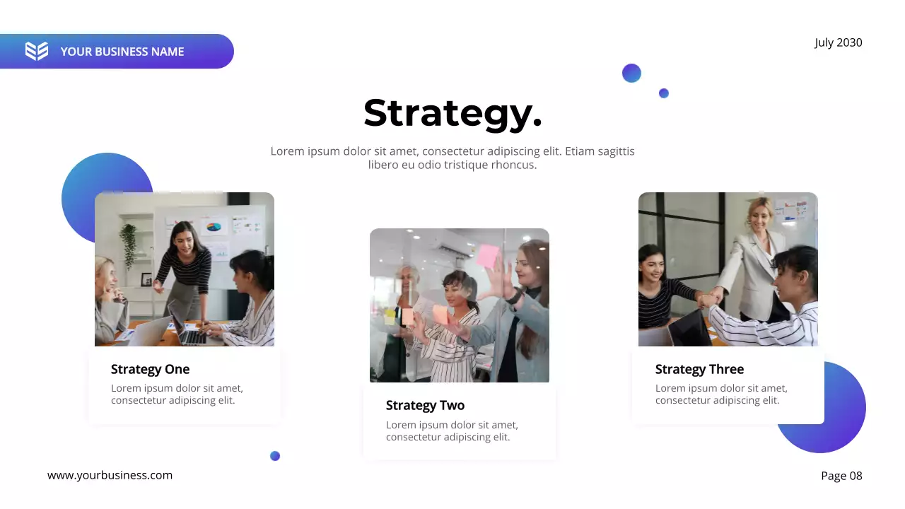 Blue Modern Business Presentation