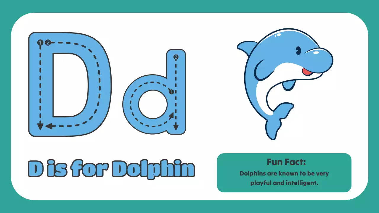 Mint Cute Animals Storybook Presentation