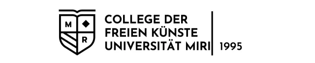 Design mit Schulemblem in Form einer Flagge