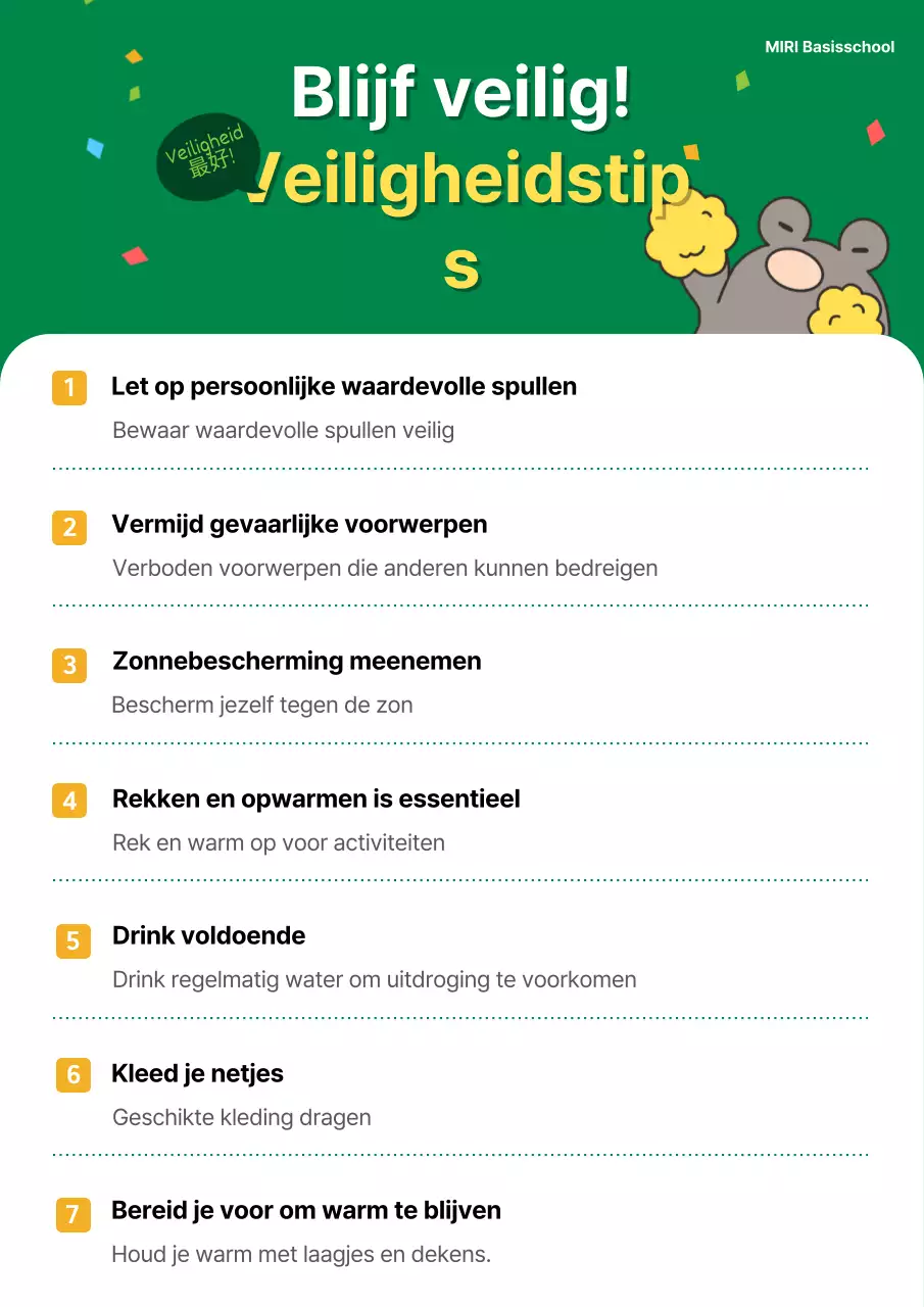Een lichtblauwe en groene sportdag voor basisscholen promoten