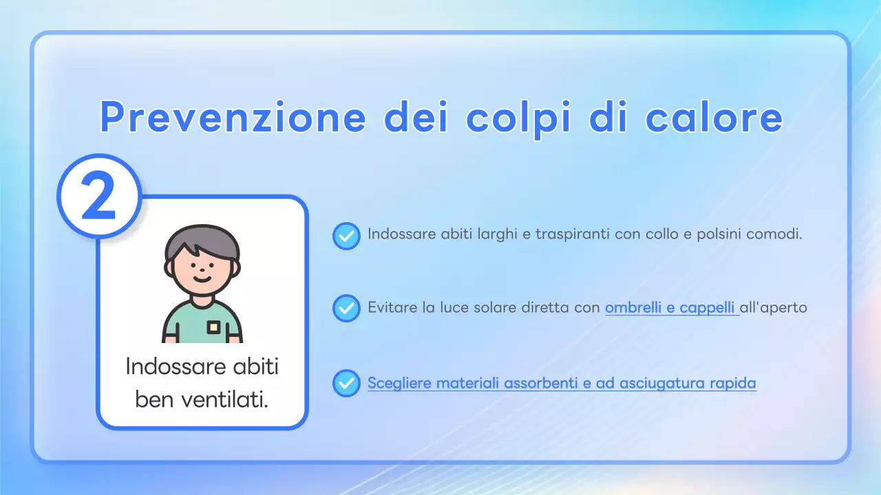 Schede pastello e sfacciate sui colpi di calore!