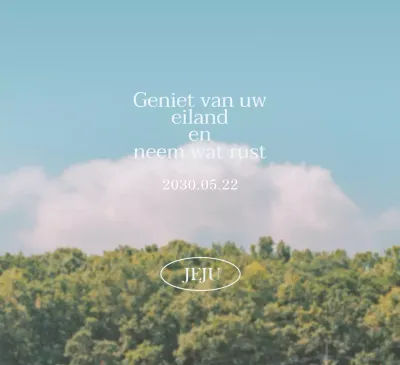 Een warme en uitnodigende landschappelijke achtergrond met een sentimenteel citaat in een schattig lettertype