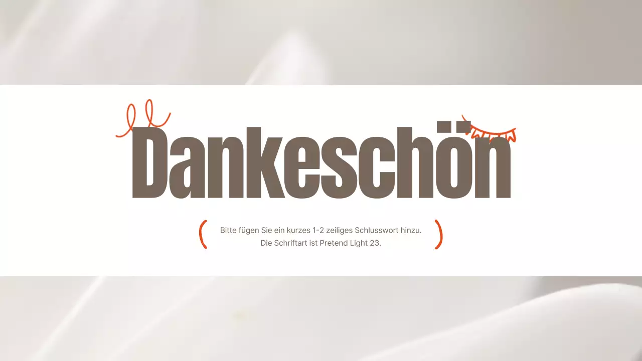 Orangefarbene und elfenbeinfarbene Sommerblumen erklärt