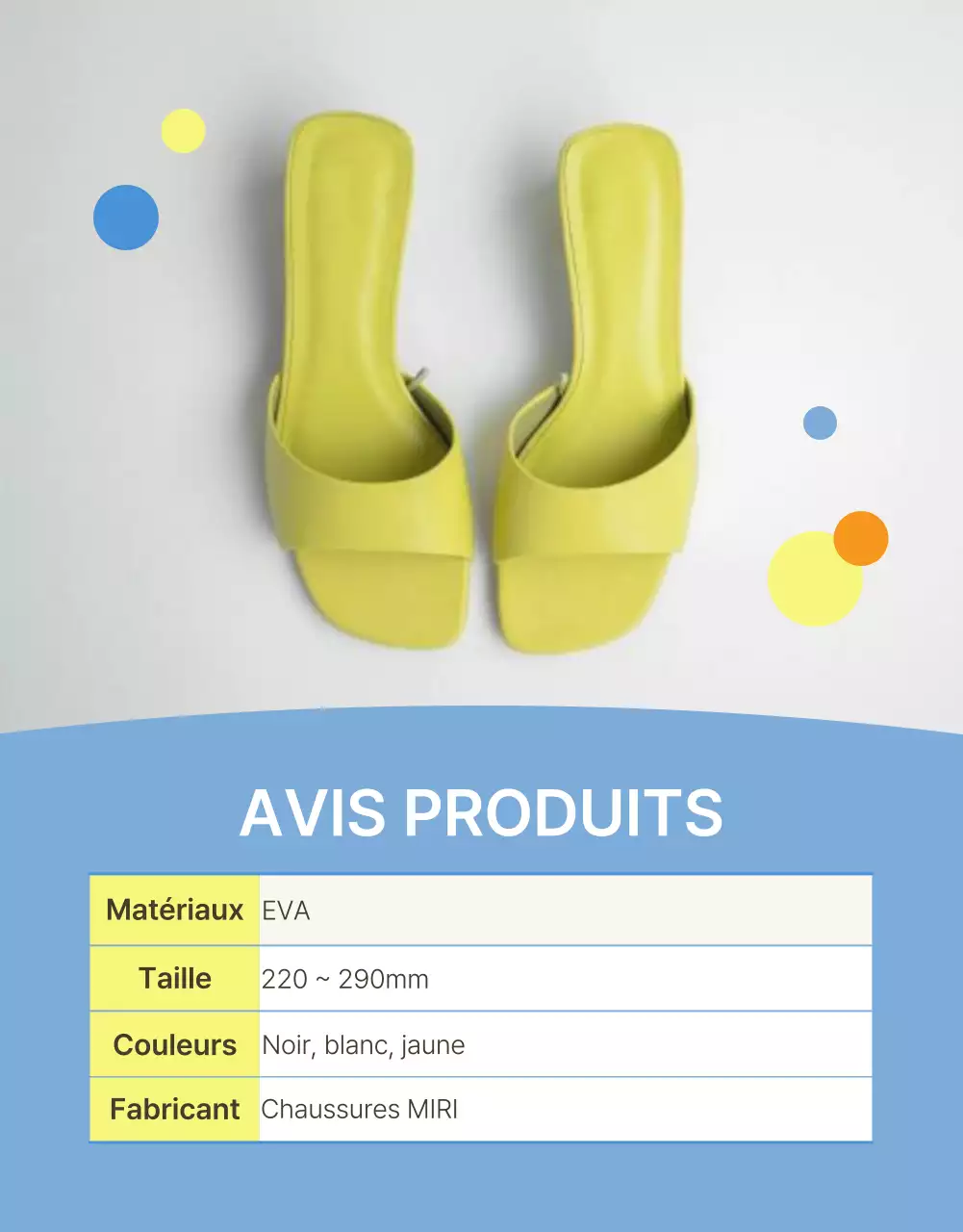 Promouvoir des sandales modernes de saison pour l'été en bleu clair et ivoire