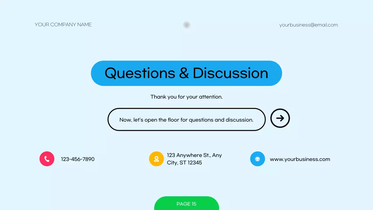 Blue Modern Pricing Presentation