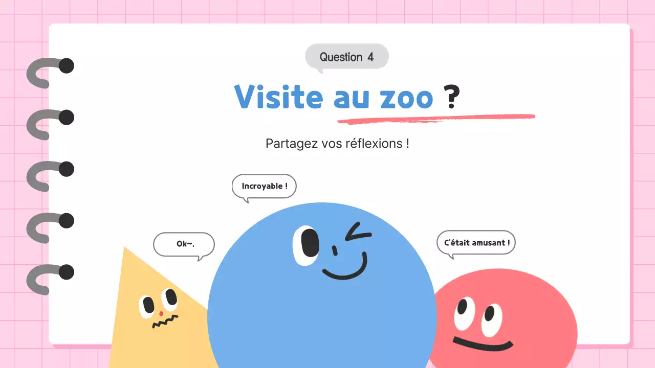 Ressources mignonnes pour l'enseignement des langues à l'école primaire, en bleu et en rose
