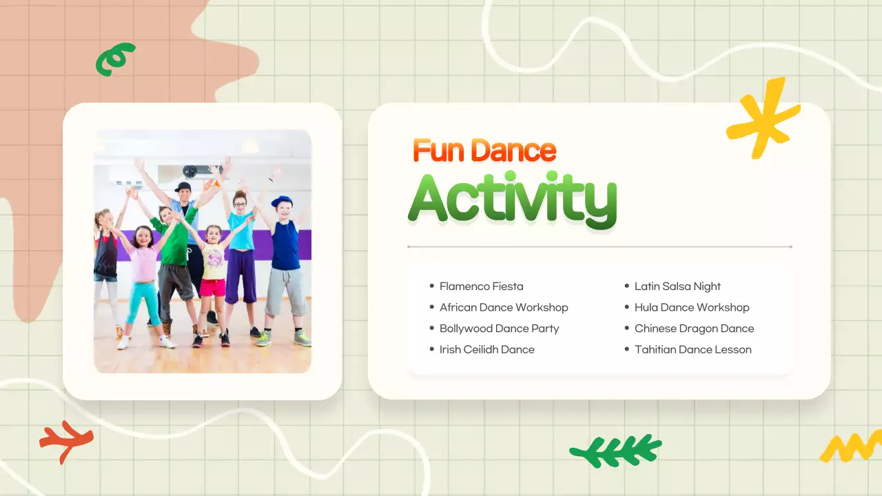 Apresentação de Dança Cultural Verde