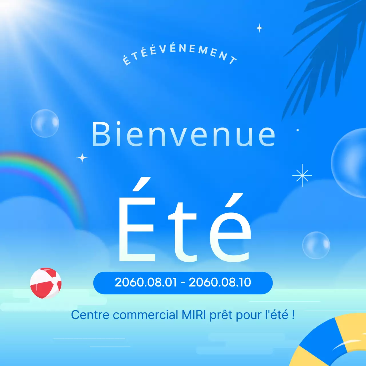 Un tour d'horizon de nos événements estivaux préférés en bleu