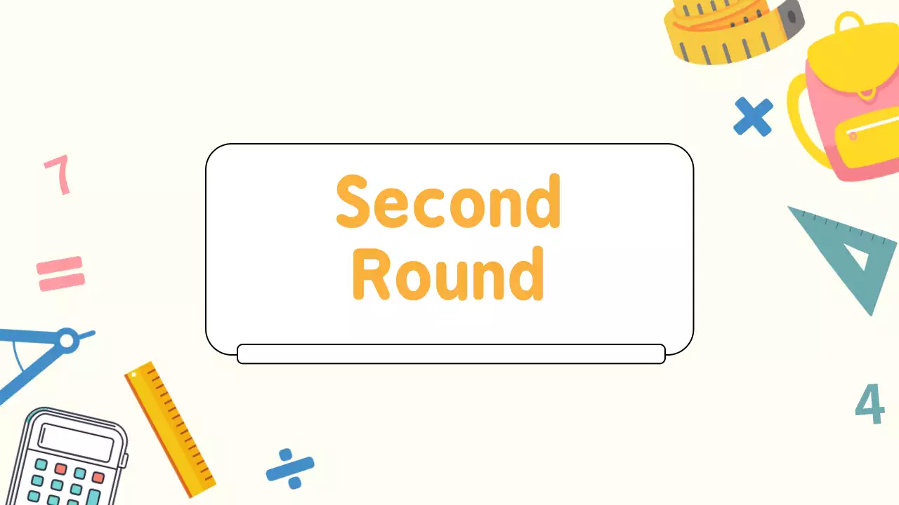 Yellow Simple Math Guide Presentation