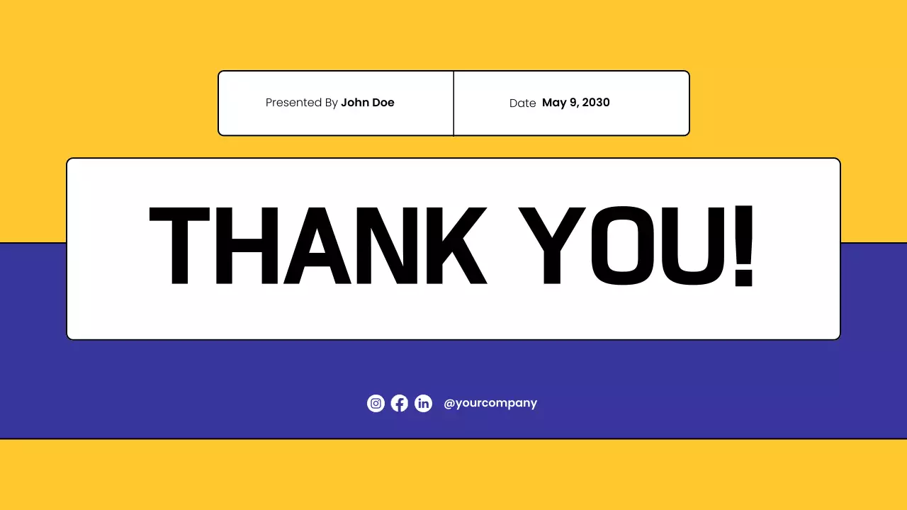 Yellow Professional Market Analysis Report Presentation