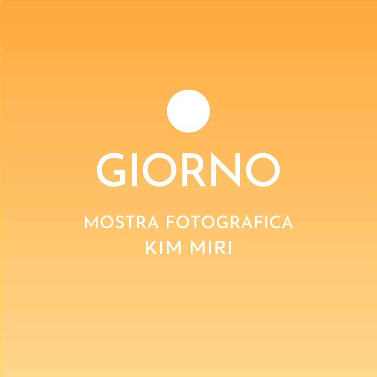 Design pulito con gradienti fluttuanti di sole e luna