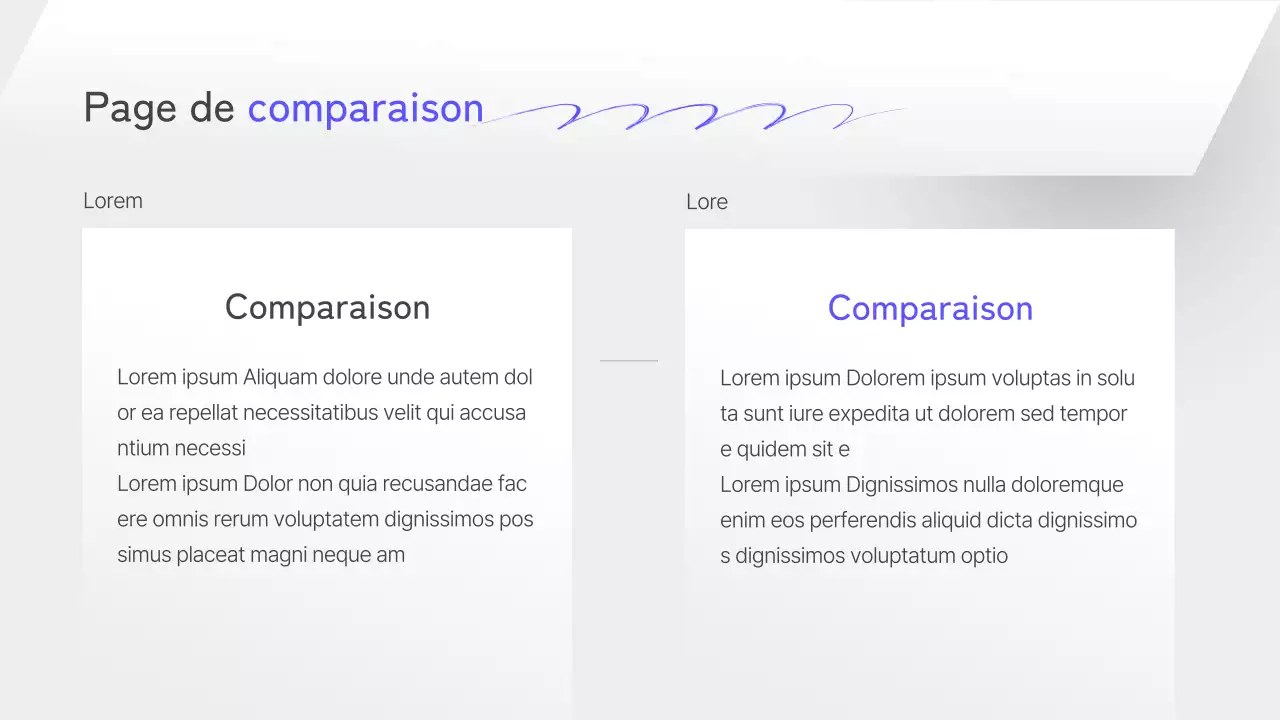 Un rapport de planification stratégique d'entreprise gris et simple